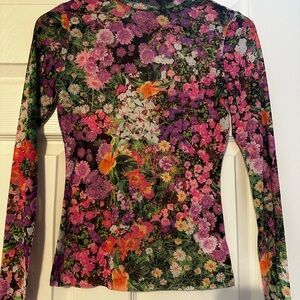 AFRM Multicolor Floral Long Sleeve Blouse